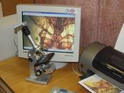 Продам новый микроскоп ЮННАТ 2П-3 Видео с видеокамерой